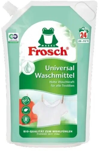 Frosch Жидкое средство для стирки универсальное 1,8 л на 24 стирки в мягкой упаковке