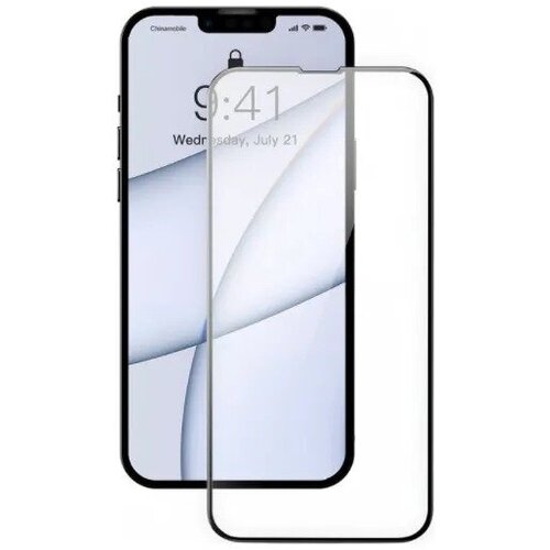 Защитное стекло Devia Star Full Tempered Glass для смартфона iPhone 13 Pro Max, черный moshi tempered glass with applicator iphone 14 13 or 13 pro