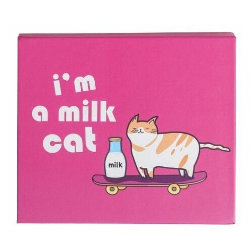 ArtFox набор блоков с липким краем Очаровательные котики I'm a milk cat (4613138) розовый