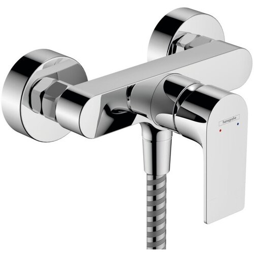 Hansgrohe Смеситель Hansgrohe 72650000 Rebris E для душа, однорычажный, хром 72211000 hg rebris e смеситель для биде