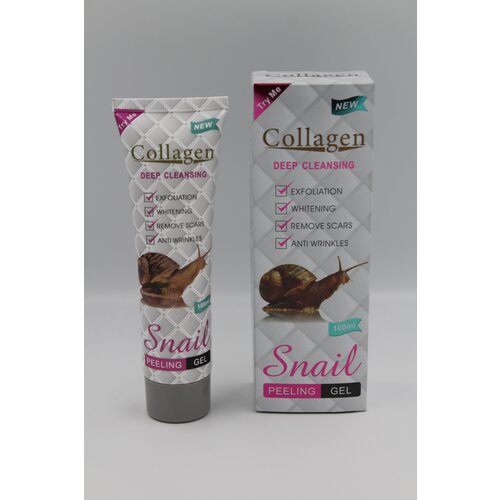 Пилинг для лица коллаген улитка Collagen Snail Peeling Gel