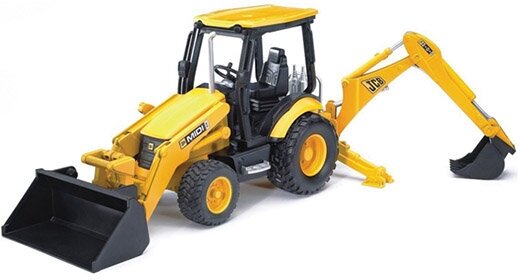 Экскаватор-погрузчик колесный JCB MIDI CX Bruder 02-427