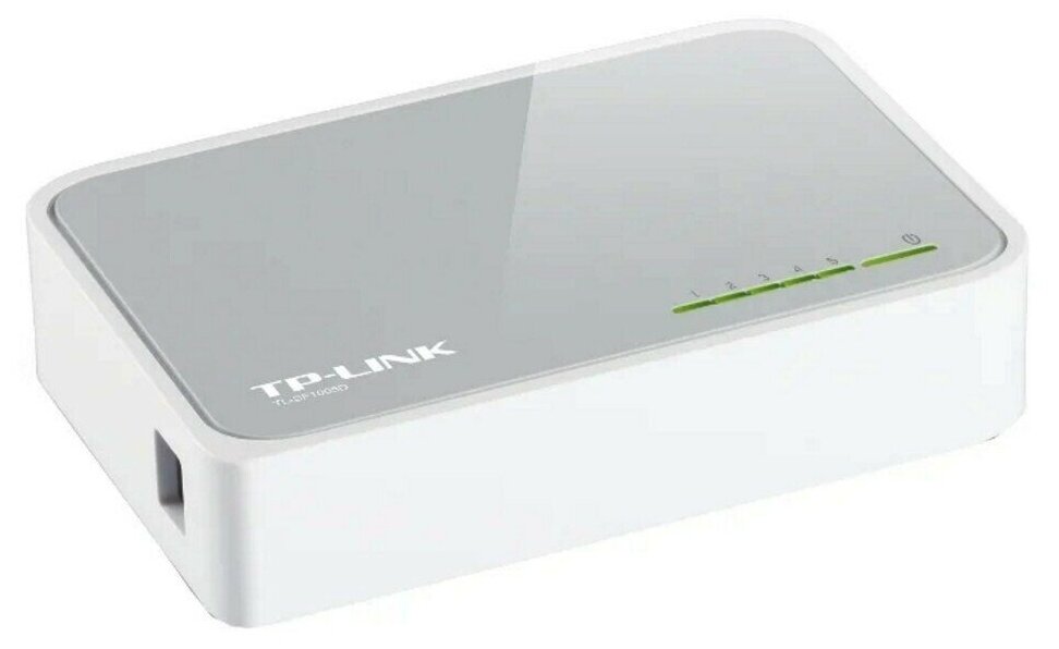 Коммутатор TP-LINK TL-SF1005D (5 портов Ethernet 10/100 Мбит/сек, IEEE 802.3 10Base-T, 802.3u 100Base-TX, 802.3x Flow Control) (TL-SF1005D)