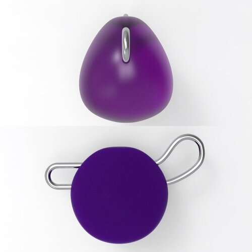 фото Груз разборный капля эксцентрик 14 гр. (10 шт) фиолетовый uf studio