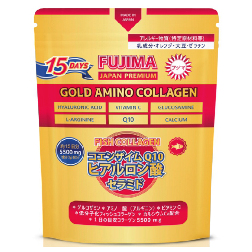 Питьевой коллаген золотой FUJIMA Gold Amino Collagen 105g