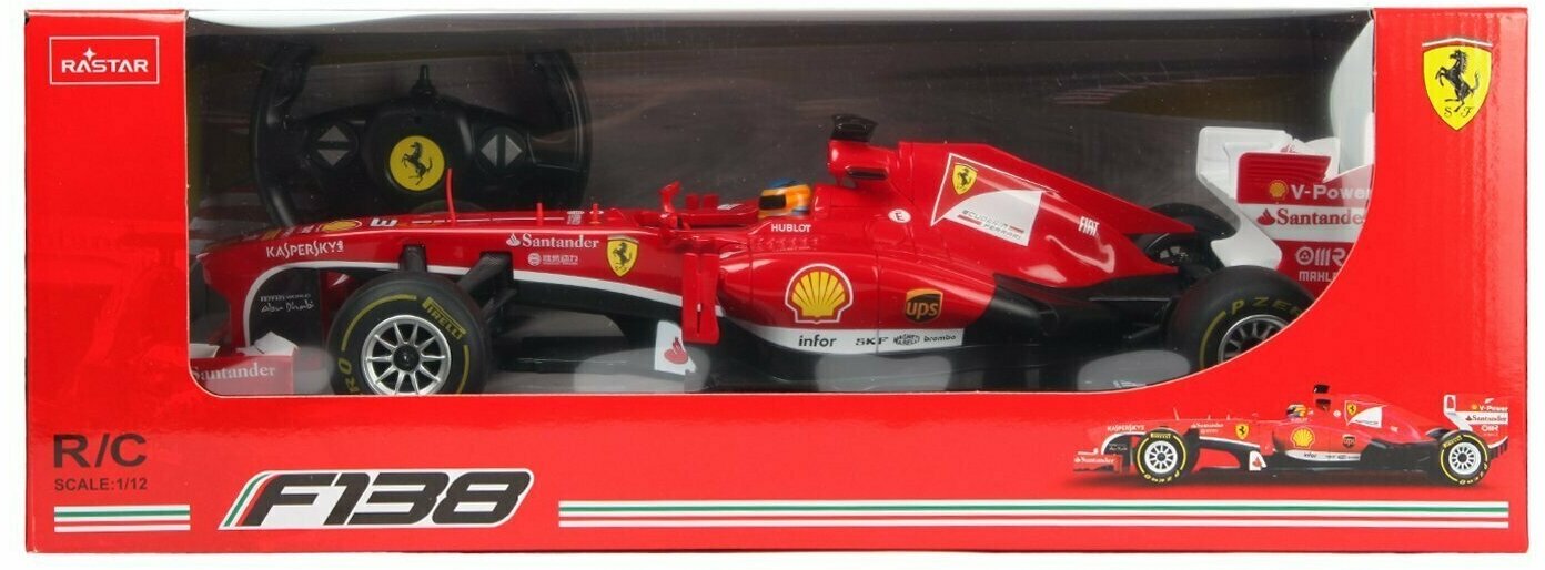 Гоночная машина Rastar Ferrari F1 57400 1:12 42