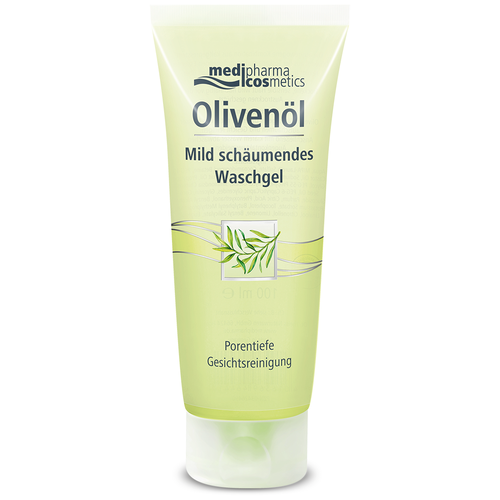 Medipharma cosmetics мягкий пенящийся гель для умывания Olivenöl, 100 мл