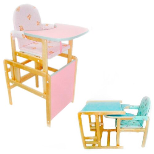 Стул-стол для кормления Матрешка в ассорт. 870х430х600см