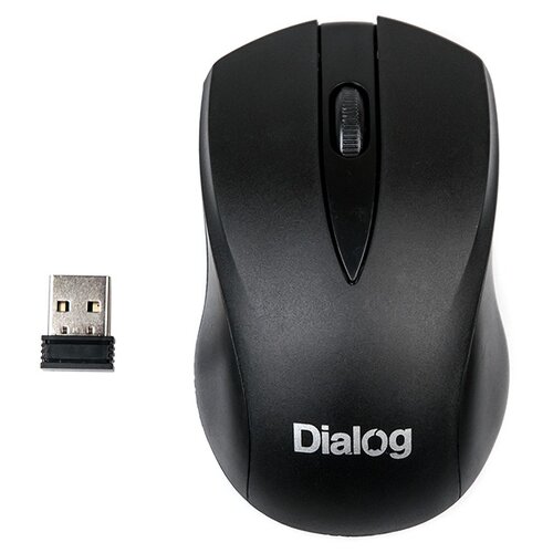 dialog Беспроводная мышь Dialog Comfort MROC-15U, черный