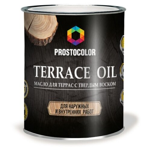 Масло Prostocolor Terrace Oil, белый, 2.2 л масло prostocolor interior oil бесцветный 0 75 л