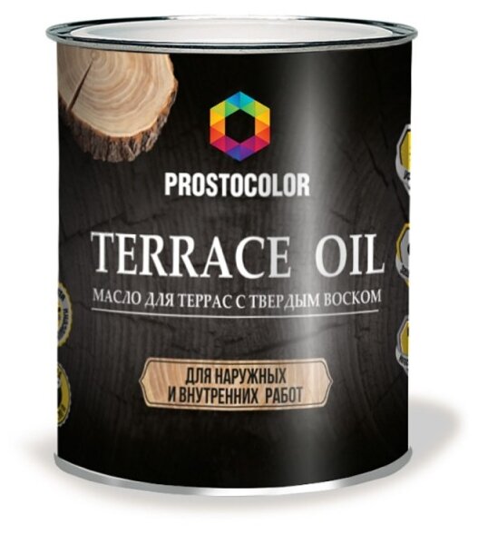 Масло Prostocolor Terrace Oil, ель, 0.75 л - фотография № 1