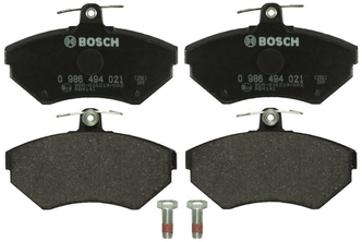 Дисковые тормозные колодки передние Bosch 0986494021 для Audi A4, Volkswagen Passat CC (4 шт.)