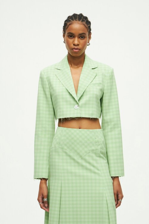 Пиджак SHI-SHI, размер 44, зеленый