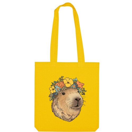 фото Сумка шоппер us basic, желтый