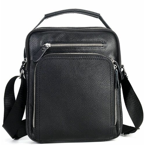 Сумка шоппер КожаноFF, черный графит