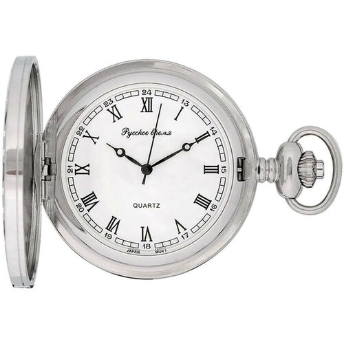 фото Карманные часы русское время, серебряный