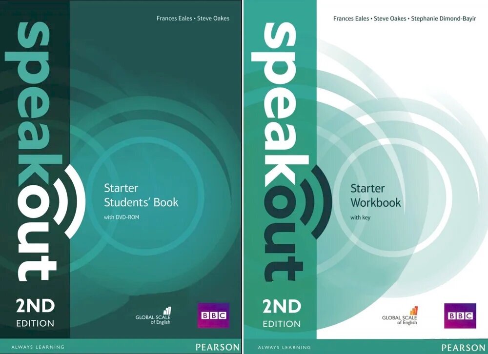 SpeakOut Starter (2 Edition) комплект Student's Book + Workbook + CD