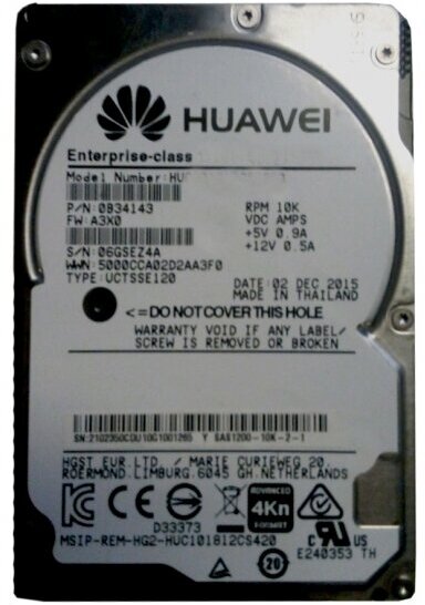 Жесткий диск Huawei 0235G6M9 600Gb 10000 SAS 2,5" HDD