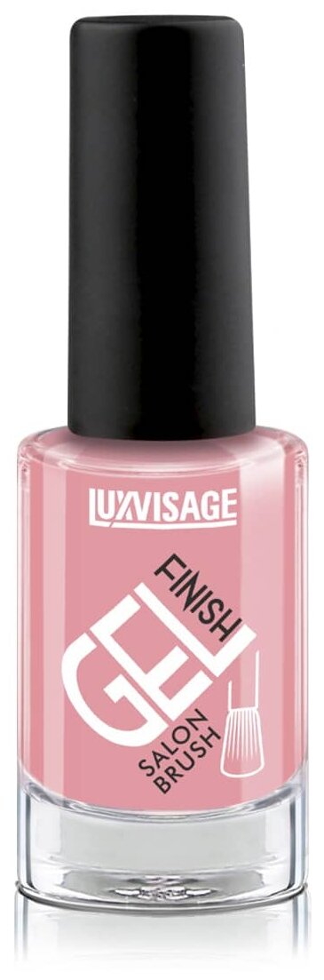 Лак для ногтей Luxvisage GEL finish, тон 19 розовый зефир, 9 г