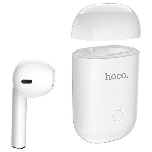 Hoco E39L, белый/красный гарнитура bluetooth hoco e39l цвет красный 1 22 220