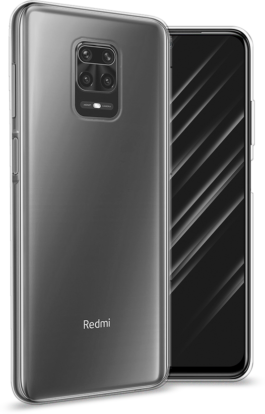 Силиконовый чехол на Xiaomi Redmi Note 9S/9 Pro / Сяоми Редми Нот 9S/9 Про , прозрачный