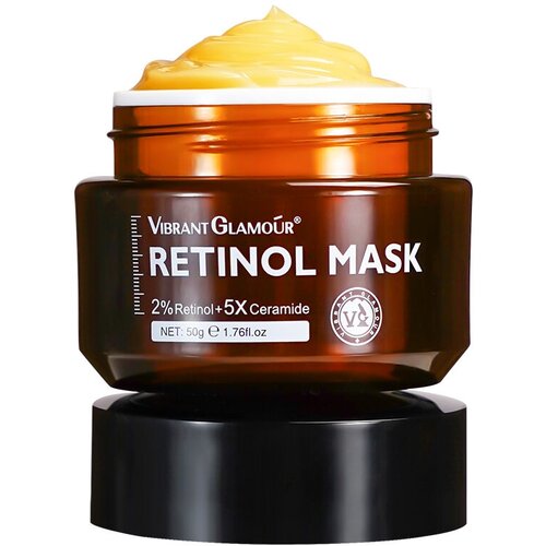 VIBRANT GLAMOUR Маска для сна с ретинолом 50 г; VIBRANT GLAMOUR Sleeping mask with retinol 50 g