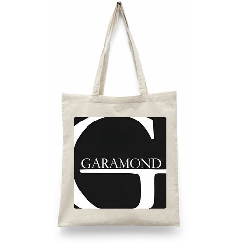 фото Сумка-шоппер унисекс каждому своё "типографика/шрифты/helvetica/futura" черная