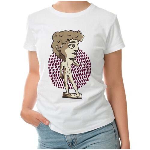 фото Футболка roly, размер m, белый