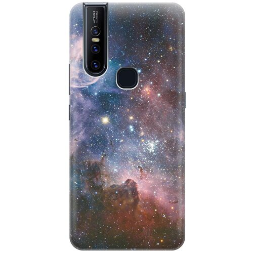 фото Re:pa накладка transparent для vivo v15 с принтом "космос"