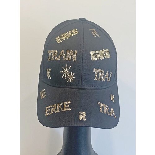 фото Бейсболка , размер 56-58, черный fashion