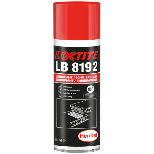 LOCTITE LB 8192 400ML (142533) Спрей тефлоновый (Loctite)