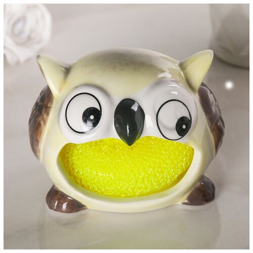 фото Подставка для губки "совушка" 4333697 сима-ленд