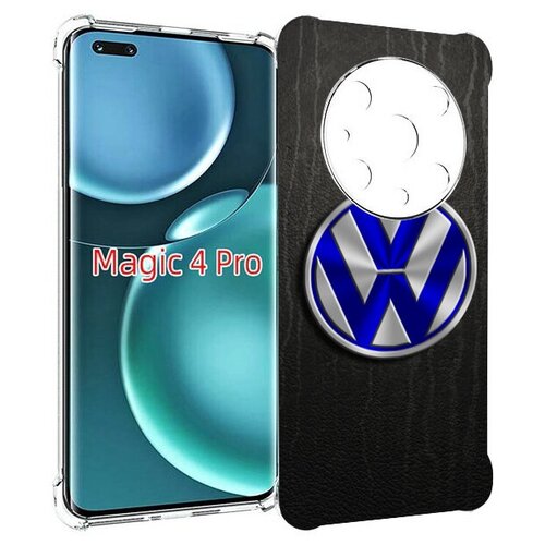 Чехол MyPads volkwagen-фольксваген-3 для Honor Magic4 Pro / Magic4 Ultimate задняя-панель-накладка-бампер