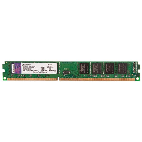 Оперативная память Kingston ValueRAM 8 ГБ DDR3 1600 МГц DIMM CL11 KVR16N11/8 оперативная память для настольного компьютера storeskill ddr3 2 гб 4 гб 8 гб 1333 мгц 1600 мгц 10600 12800 1 5 в