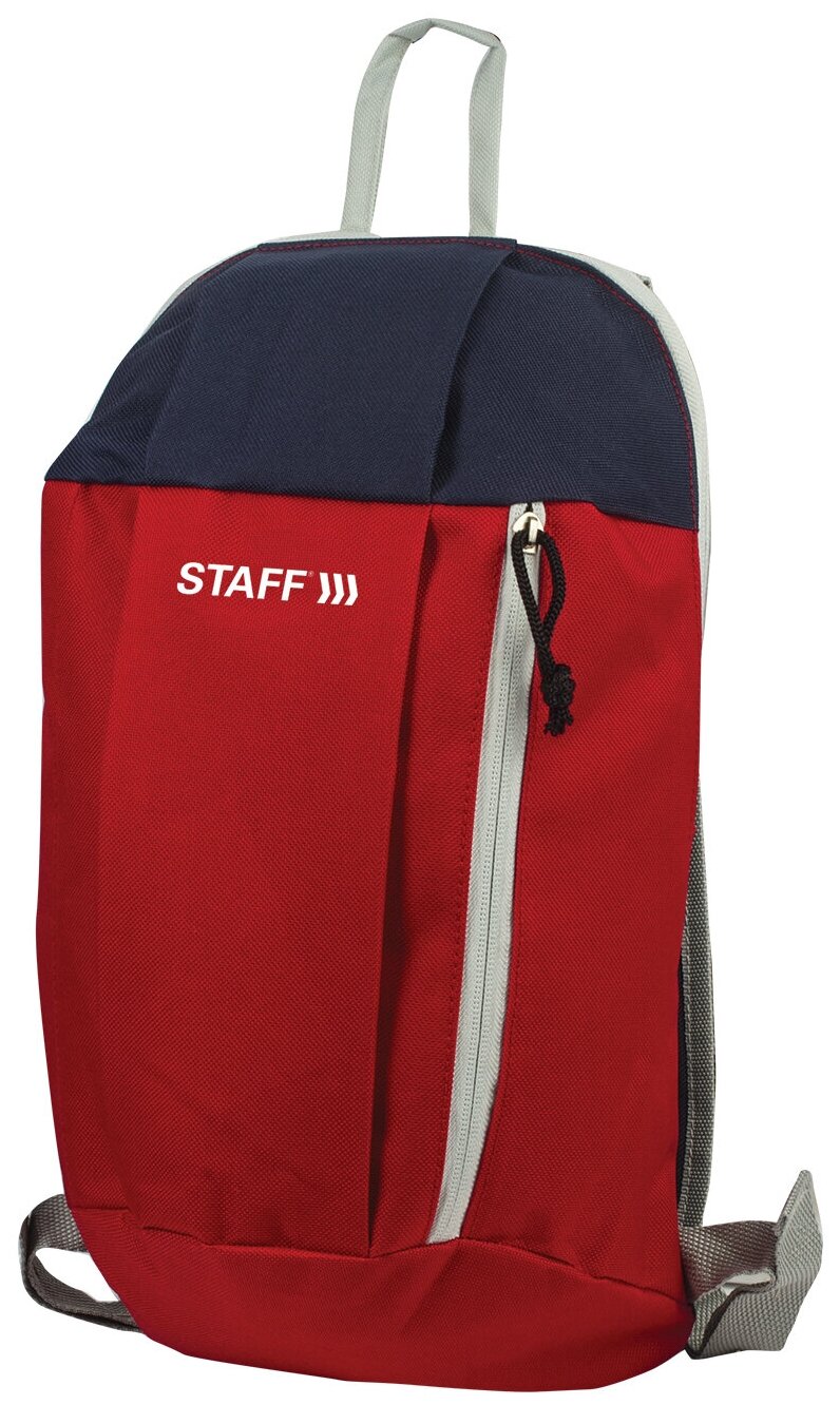 Рюкзак STAFF Air, универсальный, красно-синий, 40х23х16 см, 227045
