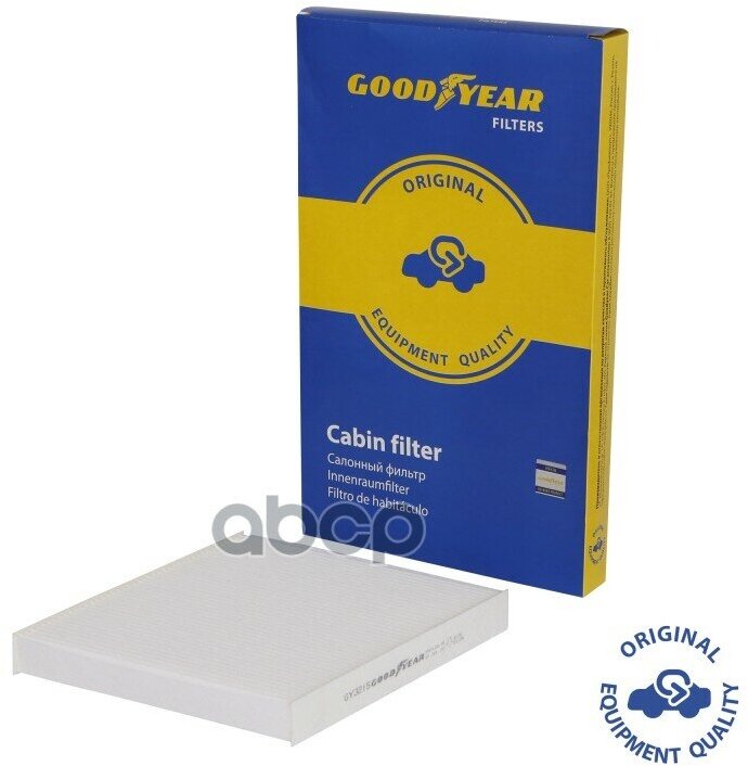 Фильтр Салонный Автомобильный Goodyear Gy3215 / Opel Astra G / Cabrio / Coupe (Astra Ii) (1.2, 1.4I GOODYEAR арт. GY3215