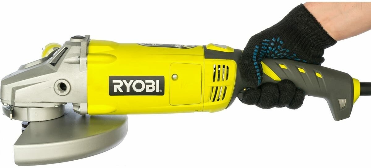 УШМ RYOBI EAG 2000 RS, 2000 Вт, 230 мм, без аккумулятора - фотография № 13