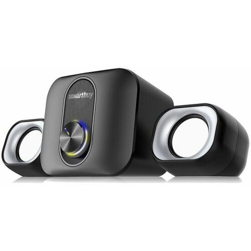 Акустическая система 2.1 Smartbuy ORION (Bluetooth/LED-подсветка/12Вт) черная