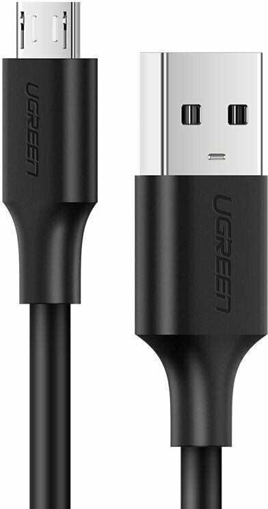 Кабель UGREEN US289 (60136) USB 2.0 A to Micro USB Cable Nickel Plating. Длина: 1м. Цвет: черный