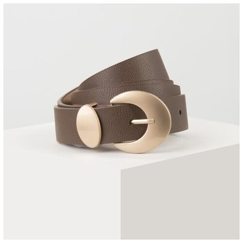 фото Ремень жен 05-01-01-01 барбара, 2,8*0,2*110см, флотер, пряжка металл, корич 5140394 сима-ленд