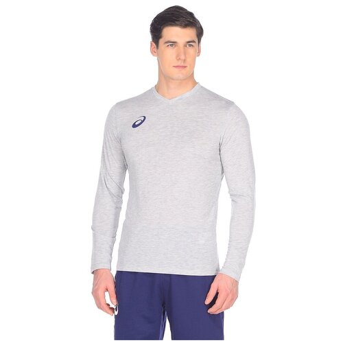 фото Футболка с длинным рукавом asics long sleeve tee, р. xl, черная