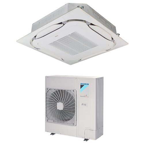 Кассетный кондиционер Daikin FCAG71B / RZQG71L9V, белый