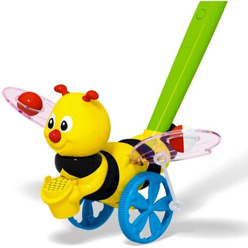 Каталка «Пчёлка», длина ручки 47 см. лабиринт пчёлка