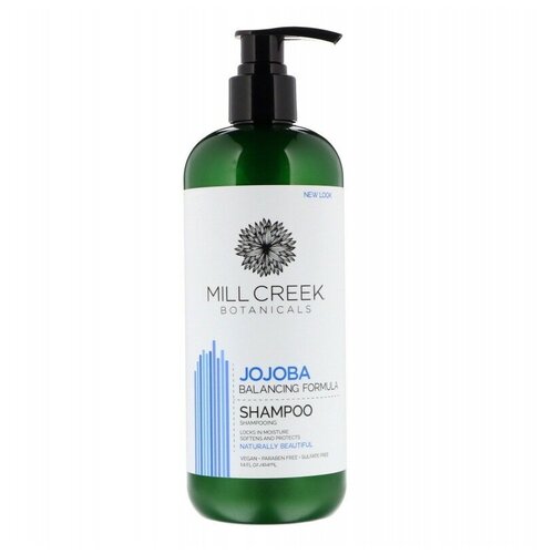 Mill Creek шампунь Botanicals балансирующий с маслом жожоба, 414 мл