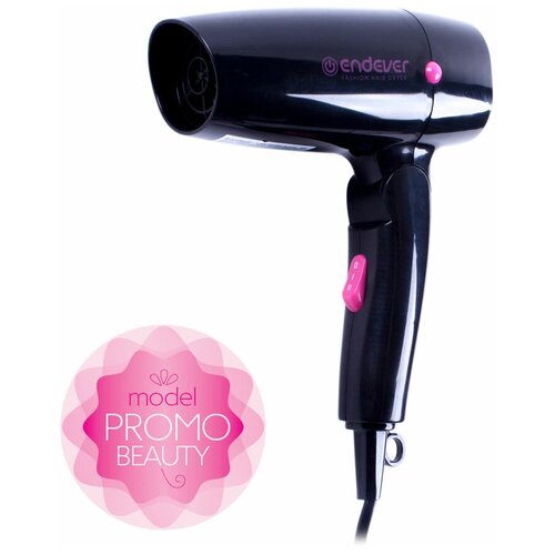Фен Endever Aurora 453 белый 1400Вт 2 реж 2 скор складная ручка 102000₽
