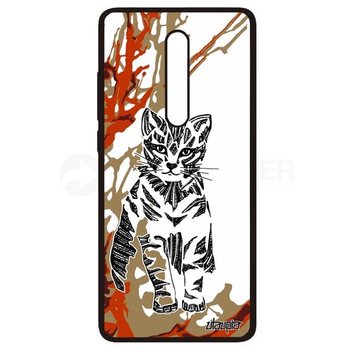 фото Чехол для телефонов xiaomi redmi k20, "кот" дикий пушистый utaupia