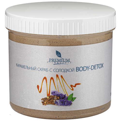 Premium Скраб для тела Body-Detox Карамельный, 500 мл