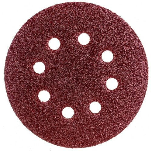 Шлифовальный круг на липучке (набор 10 штук) 125мм P60