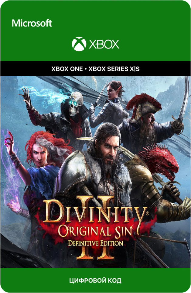 Игра Divinity: Original Sin 2 - Definitive Edition для Xbox One/Series X|S (Аргентина), русский перевод, электронный ключ