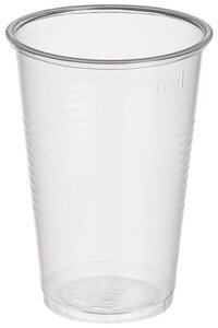 Фото Комус стаканы одноразовые пластиковые Стандарт, 200 мл